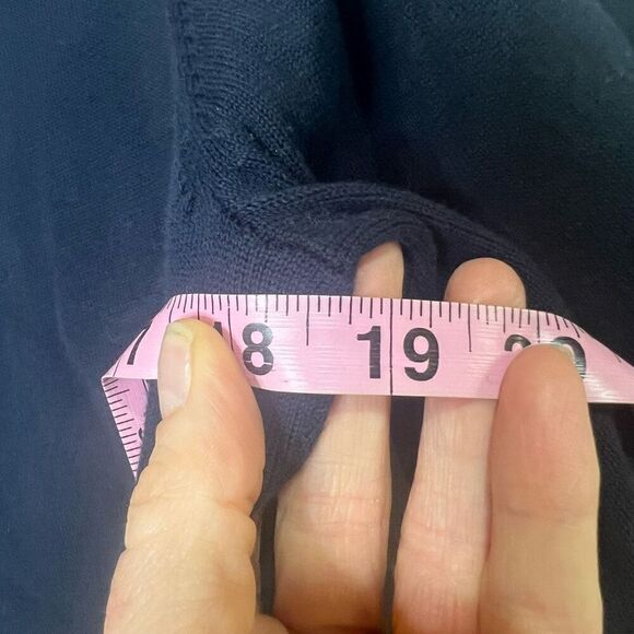 Brooks Brothers Red Fleece Blue Cotton Balloon Sleeve Blouse Top - Picture 7 of 8